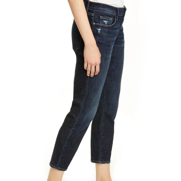 Frame Denim Jeans Frame Le Garcon Crop Boyfriend Covant Jeans Size